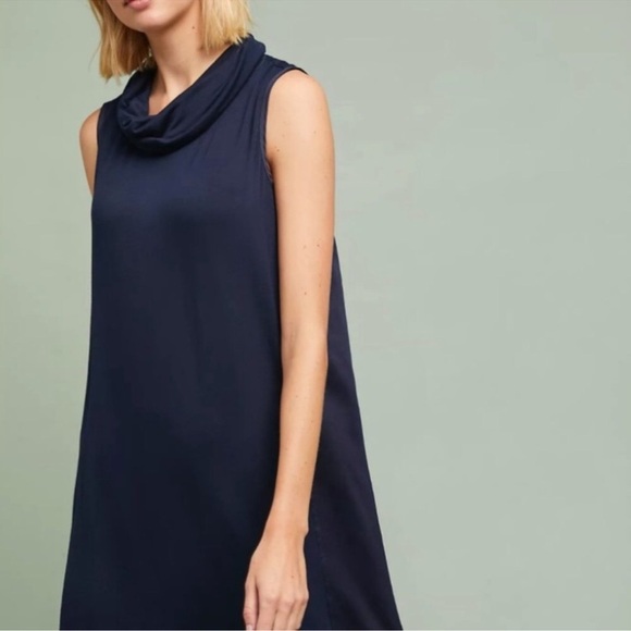 Anthropologie Saturday Sunday Carly Cowl Neck Dress - Picture 11 of 13